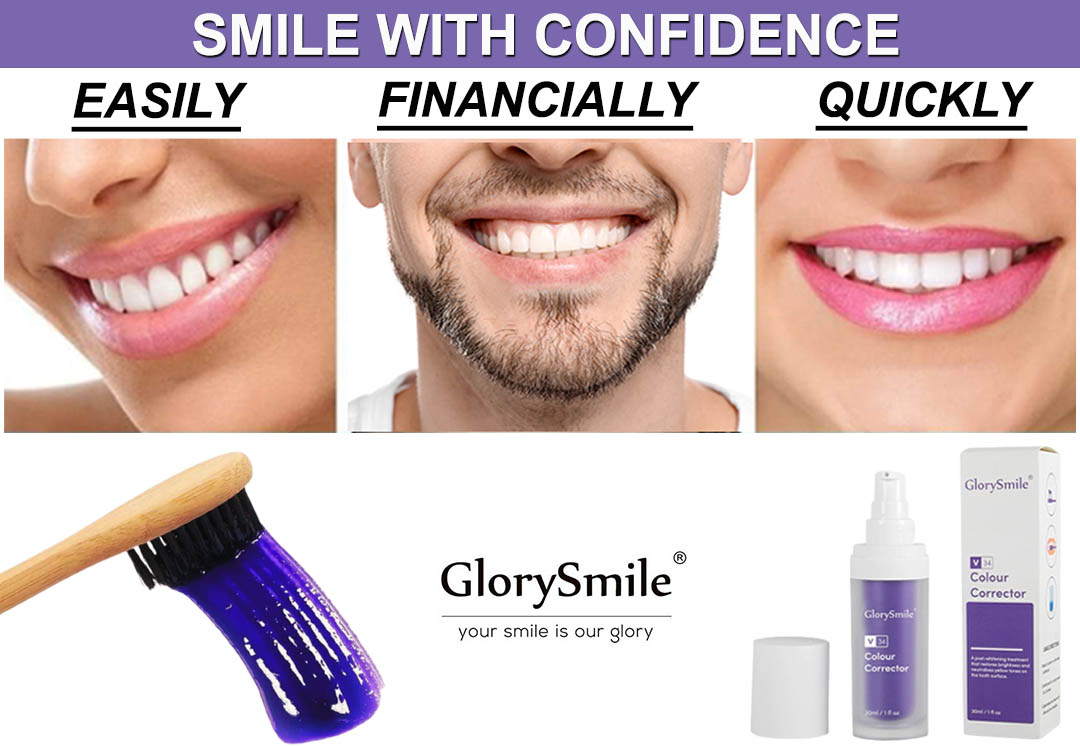 V34 Purple toothpaste - GlorySmile Products
